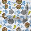 imageJay Franco Star Wars The Mandalorian Hello Grogu 7 Piece Full Size Bed Set  Includes Comforter ampamp Sheet Set  Super Soft Kids Bedding Fade Resistant Microfiber Official Star Wars ProductMulti  Tmnt