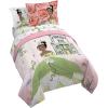 imageJay Franco Star Wars The Mandalorian Hello Grogu 7 Piece Full Size Bed Set  Includes Comforter ampamp Sheet Set  Super Soft Kids Bedding Fade Resistant Microfiber Official Star Wars ProductPink  Tiana