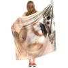 imageNorthwest Star Wars Silk Touch Throw Blanket 50quot x 60quot Art DecoBb8 Droid