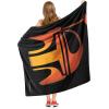 imageNorthwest Star Wars Silk Touch Throw Blanket 50quot x 60quot Art DecoBoba Fett Jack O Lantern