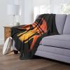 imageNorthwest Star Wars Silk Touch Throw Blanket 50quot x 60quot Art DecoBoba Fett Jack O Lantern