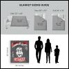 imageNorthwest Star Wars Silk Touch Throw Blanket 50quot x 60quot Art DecoDarth Sidious
