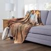 imageNorthwest Star Wars Silk Touch Throw Blanket 50quot x 60quot Art DecoJedi Master