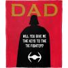 imageNorthwest Star Wars Silk Touch Throw Blanket 50quot x 60quot Art DecoKeys to the Tie Fighter