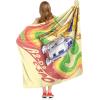 imageNorthwest Star Wars Silk Touch Throw Blanket 50quot x 60quot Art DecoRetro Rainbow Droids