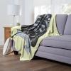 imageNorthwest Star Wars Silk Touch Throw Blanket 50quot x 60quot Art DecoVader Decorated Helmet