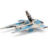 imageSTAR WARS Micro Galaxy Squadron Phantom Shuttle  5Inch Vehicle with Folding Wings and Removable Hatch Plus Two 1Inch Micro Figure AccessoriesFang Fighter