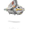 imageSTAR WARS Micro Galaxy Squadron Phantom Shuttle  5Inch Vehicle with Folding Wings and Removable Hatch Plus Two 1Inch Micro Figure AccessoriesPhantom II