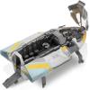 imageSTAR WARS Micro Galaxy Squadron Phantom Shuttle  5Inch Vehicle with Folding Wings and Removable Hatch Plus Two 1Inch Micro Figure AccessoriesPhantom II