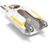 imageSTAR WARS Micro Galaxy Squadron Phantom Shuttle  5Inch Vehicle with Folding Wings and Removable Hatch Plus Two 1Inch Micro Figure AccessoriesPhantom Shuttle