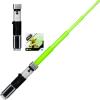 imageSTAR WARS NonElectronic Master Yoda Lightsaber Officially Licensed Green Lightsaber Roleplay Toys for 4 Year Old Boys ampamp Girls ampamp Up