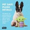 imageStar Wars 2PC Easter 6quot Stormtrooper ampamp Darth Vader Squeaker Pet Toys Set of Two Plush Squeaker Easter  Pair Toys for Dogs Easter Stuffed Darth Vader ampamp StormtrooperYoda Easter Egg