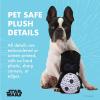 imageStar Wars 2PC Easter 6quot Stormtrooper ampamp Darth Vader Squeaker Pet Toys Set of Two Plush Squeaker Easter  Pair Toys for Dogs Easter Stuffed Darth Vader ampamp StormtrooperDarth Vader Empire Egg