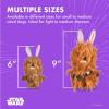 imageStar Wars 2PC Easter 6quot Stormtrooper ampamp Darth Vader Squeaker Pet Toys Set of Two Plush Squeaker Easter  Pair Toys for Dogs Easter Stuffed Darth Vader ampamp StormtrooperChewbacca Bunny