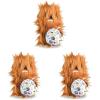 imageStar Wars 2PC Easter 6quot Stormtrooper ampamp Darth Vader Squeaker Pet Toys Set of Two Plush Squeaker Easter  Pair Toys for Dogs Easter Stuffed Darth Vader ampamp StormtrooperChewbacca Rebel Egg