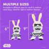 imageStar Wars 2PC Easter 6quot Stormtrooper ampamp Darth Vader Squeaker Pet Toys Set of Two Plush Squeaker Easter  Pair Toys for Dogs Easter Stuffed Darth Vader ampamp StormtrooperStorm Trooper Bunny