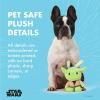 imageStar Wars 2PC Easter 6quot Stormtrooper ampamp Darth Vader Squeaker Pet Toys Set of Two Plush Squeaker Easter  Pair Toys for Dogs Easter Stuffed Darth Vader ampamp StormtrooperYoda Bunny