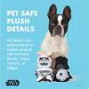 imageStar Wars 2PC Easter 6quot Stormtrooper ampamp Darth Vader Squeaker Pet Toys Set of Two Plush Squeaker Easter  Pair Toys for Dogs Easter Stuffed Darth Vader ampamp StormtrooperDarth Vader  Storm Trooper Bunny