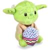 imageStar Wars 2PC Easter 6quot Stormtrooper ampamp Darth Vader Squeaker Pet Toys Set of Two Plush Squeaker Easter  Pair Toys for Dogs Easter Stuffed Darth Vader ampamp StormtrooperYoda Easter Egg