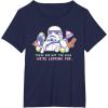 imageStar Wars These Are Not the Eggs Were Looking For Easter TShirtNavy Blue