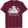 imageStar Wars These Are Not the Eggs Were Looking For Easter TShirtBurgundy