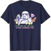 imageStar Wars These Are Not the Eggs Were Looking For Easter TShirtNavy Blue