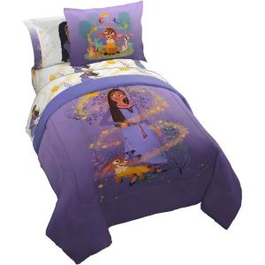 imageJay Franco Star Wars The Mandalorian Hello Grogu 7 Piece Full Size Bed Set  Includes Comforter ampamp Sheet Set  Super Soft Kids Bedding Fade Resistant Microfiber Official Star Wars ProductPurple  Wish