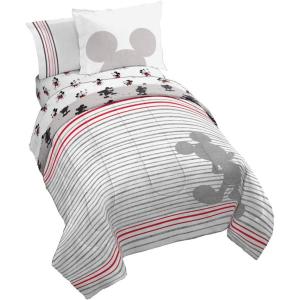 imageJay Franco Star Wars The Mandalorian Hello Grogu 7 Piece Full Size Bed Set  Includes Comforter ampamp Sheet Set  Super Soft Kids Bedding Fade Resistant Microfiber Official Star Wars ProductMickey Mouse