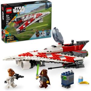 imageLEGO Star Wars Jedi Bobs Starfighter Buildable Toy Vehicle Brick Built Star Wars Starship with Jedi Bob Minifigure Birthday Gift Idea for Boys Girls or Any Fan Ages 8 and Up 75388