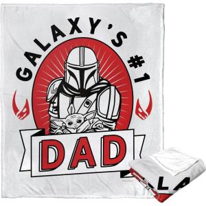 imageNorthwest Star Wars Silk Touch Throw Blanket 50quot x 60quot Art DecoGalaxy Dad