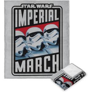 imageNorthwest Star Wars Silk Touch Throw Blanket 50quot x 60quot Art DecoImperial March