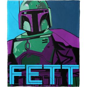 imageNorthwest Star Wars Silk Touch Throw Blanket 50quot x 60quot Art DecoPop Art Boba Fett