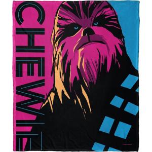 imageNorthwest Star Wars Silk Touch Throw Blanket 50quot x 60quot Art DecoPop Art Chewie