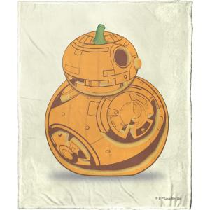 imageNorthwest Star Wars Silk Touch Throw Blanket 50quot x 60quot Art DecoPumpkinfied Bb8
