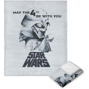 imageNorthwest Star Wars Silk Touch Throw Blanket 50quot x 60quot Art DecoVaders Force