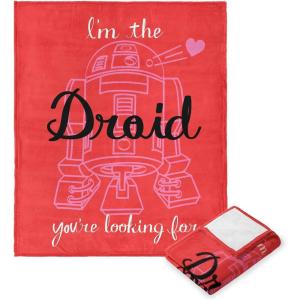 imageNorthwest Star Wars Silk Touch Throw Blanket 50quot x 60quot Art DecoYour Droid