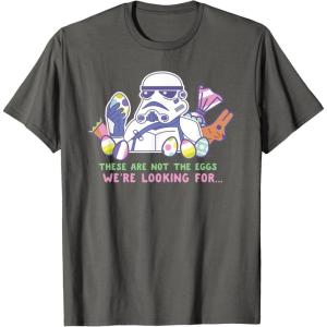 imageStar Wars These Are Not the Eggs Were Looking For Easter TShirtAsphalt Grey