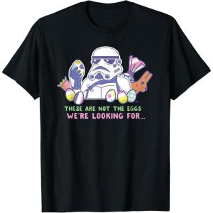 imageStar Wars These Are Not the Eggs Were Looking For Easter TShirtBlack
