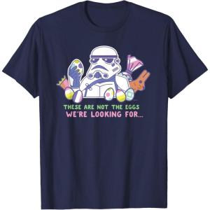 imageStar Wars These Are Not the Eggs Were Looking For Easter TShirtNavy Blue