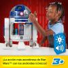 imageFisherPrice Imaginext Star Wars Toy R2D2 175 in Tall with Lights Sounds ampamp C3P0 Metal Character Key for Kids Ages 3 Years