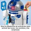 imageFisherPrice Imaginext Star Wars Toy R2D2 175 in Tall with Lights Sounds ampamp C3P0 Metal Character Key for Kids Ages 3 Years