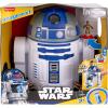 imageFisherPrice Imaginext Star Wars Toy R2D2 175 in Tall with Lights Sounds ampamp C3P0 Metal Character Key for Kids Ages 3 Years