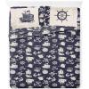imageJay Franco Star Wars Comic Book Full Size Sheet Set  Super Soft 4 Piece Bedding Set  Kids Microfiber Sheets Includes Reversible Pillow CoversBlue  One Piece