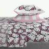 imageJay Franco Star Wars Comic Book Full Size Sheet Set  Super Soft 4 Piece Bedding Set  Kids Microfiber Sheets Includes Reversible Pillow CoversMulti  Hello Kitty