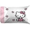 imageJay Franco Star Wars Comic Book Full Size Sheet Set  Super Soft 4 Piece Bedding Set  Kids Microfiber Sheets Includes Reversible Pillow CoversMulti  Hello Kitty