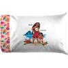 imageJay Franco Star Wars Comic Book Full Size Sheet Set  Super Soft 4 Piece Bedding Set  Kids Microfiber Sheets Includes Reversible Pillow CoversPink  Moana