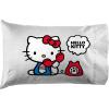 imageJay Franco Star Wars Comic Book Full Size Sheet Set  Super Soft 4 Piece Bedding Set  Kids Microfiber Sheets Includes Reversible Pillow CoversRed  Hello Kitty