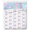 imageJay Franco Star Wars Comic Book Full Size Sheet Set  Super Soft 4 Piece Bedding Set  Kids Microfiber Sheets Includes Reversible Pillow CoversWhite  Lilo  Stitch 01