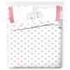 imageJay Franco Star Wars Comic Book Full Size Sheet Set  Super Soft 4 Piece Bedding Set  Kids Microfiber Sheets Includes Reversible Pillow CoversWhite  Minnie Mouse 01