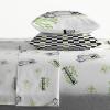 imageJay Franco Star Wars Comic Book Full Size Sheet Set  Super Soft 4 Piece Bedding Set  Kids Microfiber Sheets Includes Reversible Pillow CoversWhite  Minecraft 02